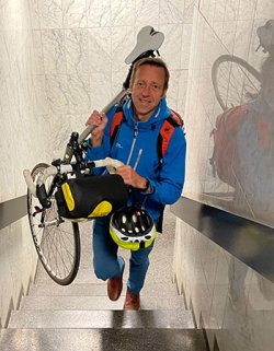 Olav Fjeld Kraugerud i Syklistenes Landsforening.