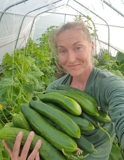 Ingvild B. Lien på Korsviken gård