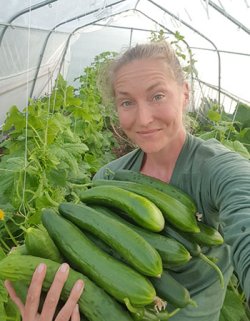 Ingvild B. Lien på Korsviken gård