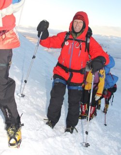 Bilde: Torgeir Flatjord på topptur