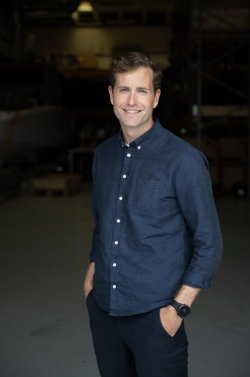 Thomas Mordt Kolstad, sales manager hos Evoy, som utvikler og produserer elektriske båtmotorsystemer.