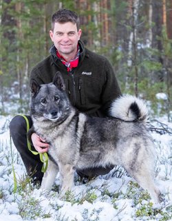 Isak Halvorsen i fallviltgruppa i Elverum kommune. Foto: Jo Stenersen