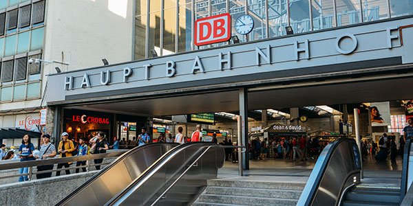 Togstasjon. München. Tyskland.