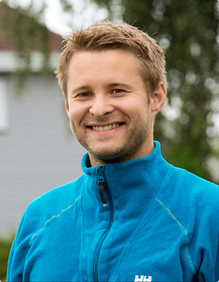 Tømrer og rådgiver i Gjensidige Simon Olsen