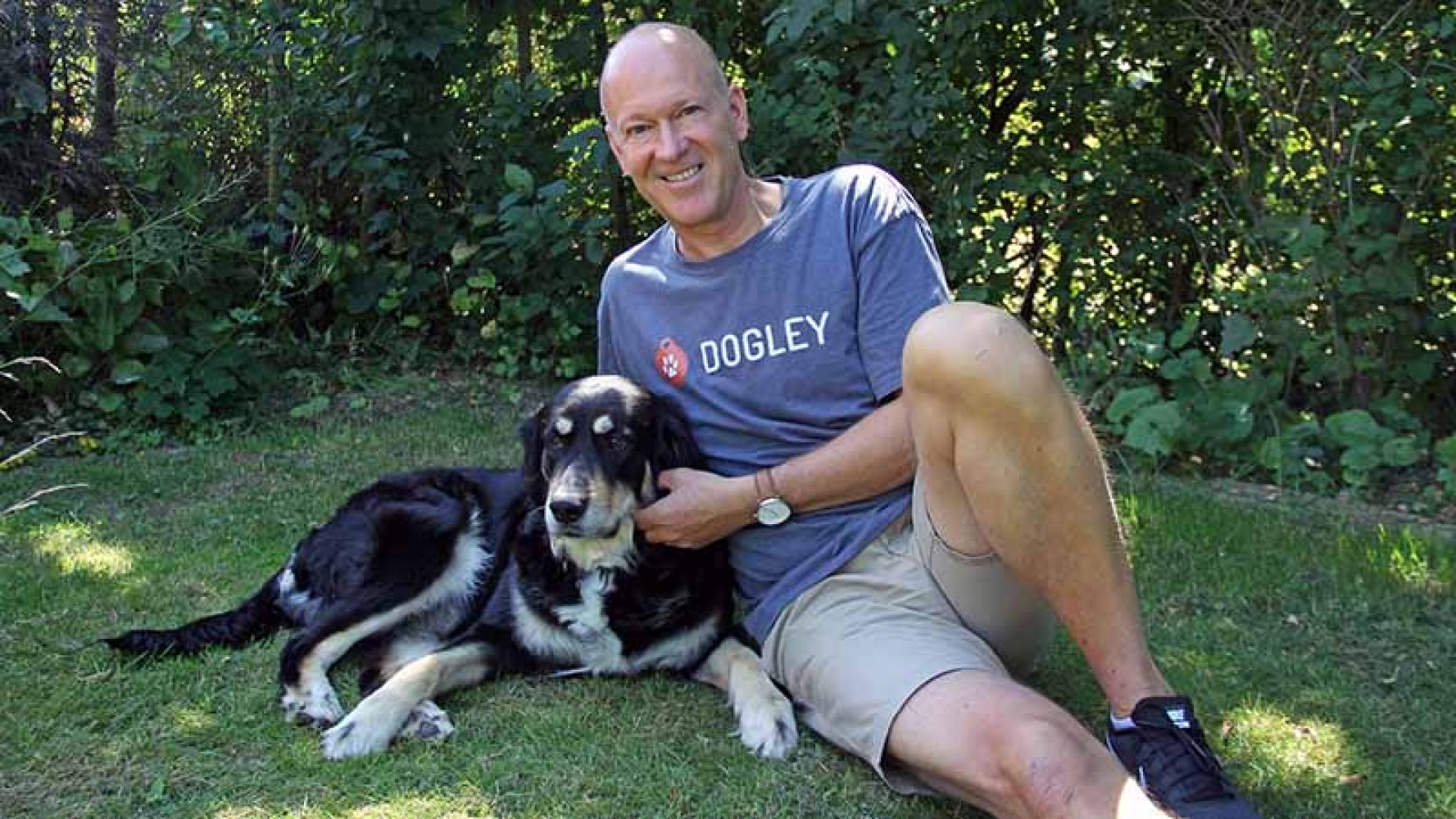 Thomas Kastrup og hunden Molly