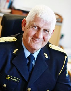 Sjef for Utrykningspolitiet (UP) Runar Karlsen
