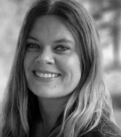 Svarthvit bilde av Tina Jerstad
