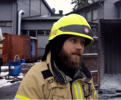 Audun Olsen-Skaldehaug, brannkonstabel ved Oslo brann- og redningsetat