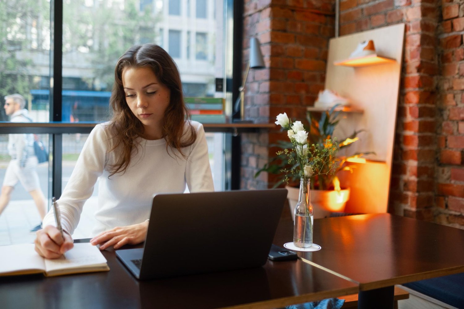 student som studerer