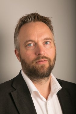 Generalsekretær Hans Torvald Haugo i Norges Optikerforbund