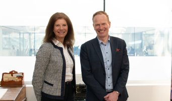 Geir Holmgren og Ingrid Lorange