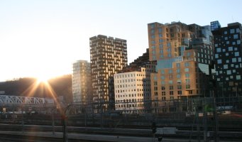 Boligblokker.