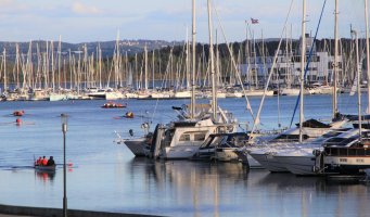 Frognerkilen innerst i Oslofjorden